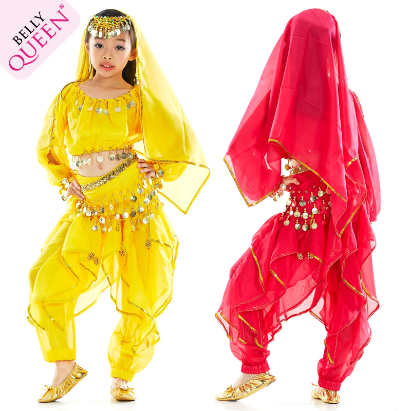 Dancewear Polyester Belly Dance Costumes For Children